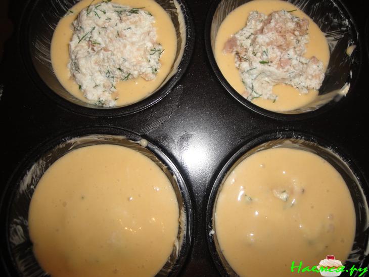 Блинные чашечки с ароматной начинкой