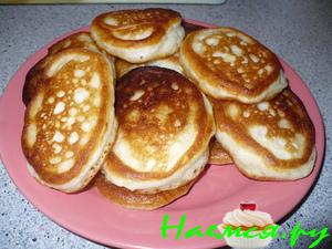 Оладьи на кефире