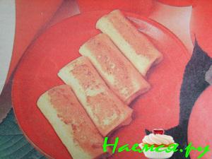 Блинчики на молоке с яблоками