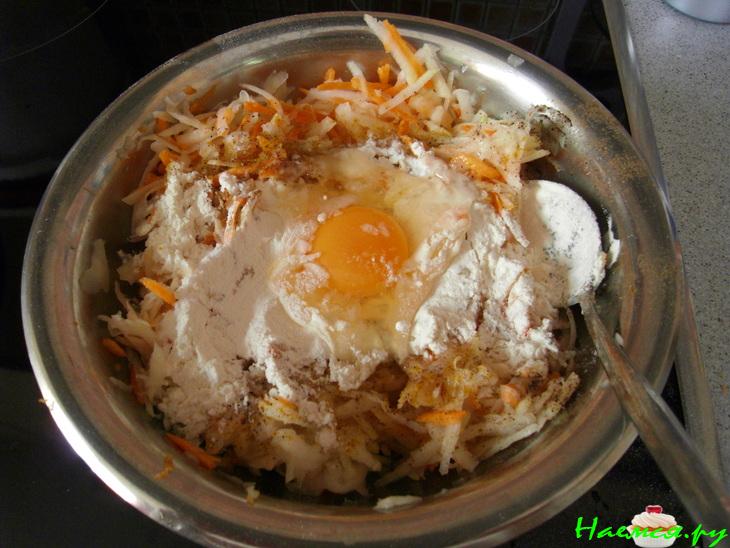 Оладьи из кольраби домашние