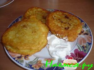 Драники с мясом Драники с мясом