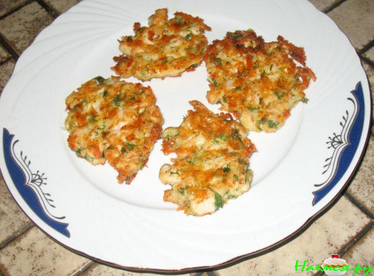 Оладьи из куриной грудки Оладьи из куриной грудки