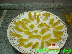 Цукаты из арбузных корок