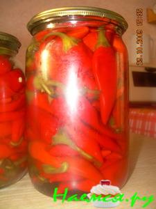 Острые перчики "Чили" на зиму Острые перчики "Чили" на зиму