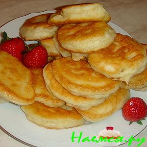 Оладьи дрожжевые на молочке