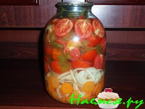 Помидоры на зиму "Пальчики оближешь"