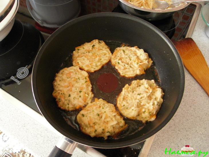 Оладьи из кольраби домашние