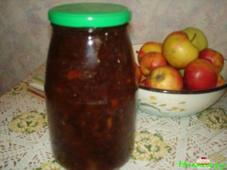 Желе из яблочных остатков