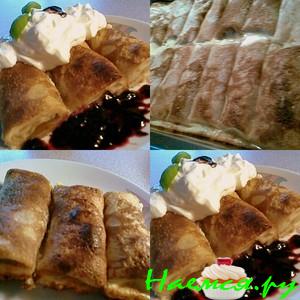 Запеченные блинчики