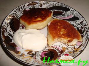 Оладьи манные