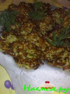 Кабачковые Оладики