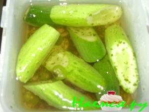 Малосольные остренькие огурчики