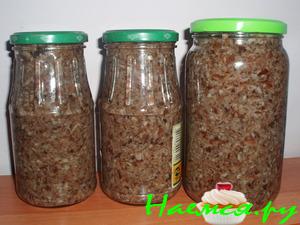 Икра из опят