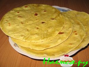 Тортилья домашняя(моё творчество)