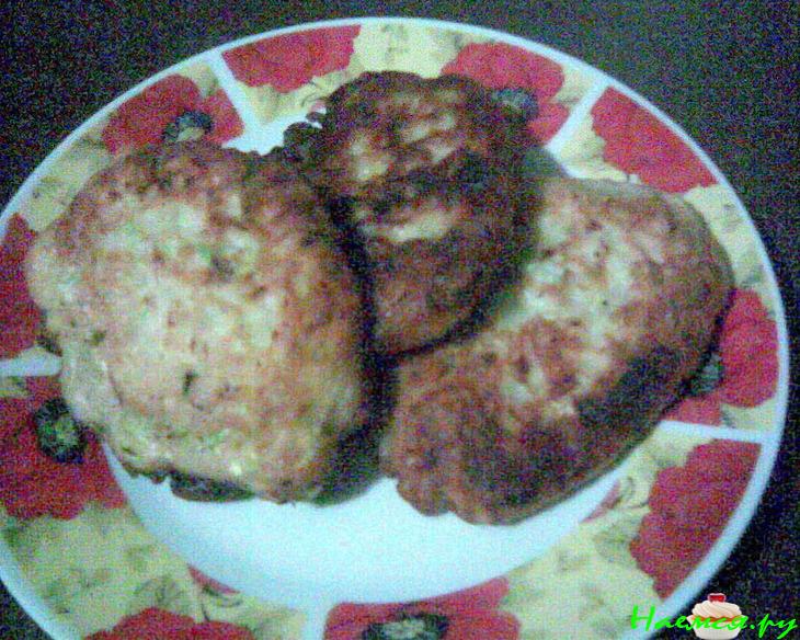 Оладьи кабачковые на майонезе