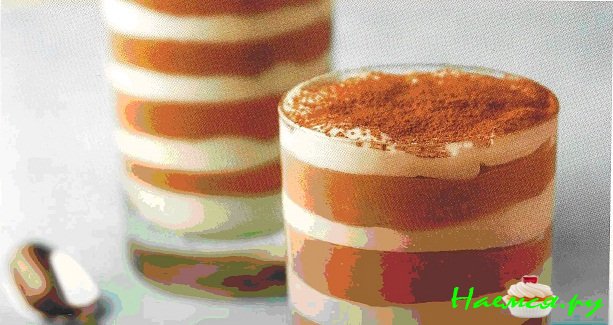 Десерт «Зебра»