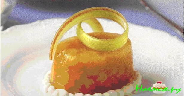 Желе из ревеня