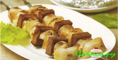 Шашлык из грибов