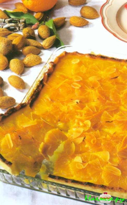 Сладкий апельсиновый пирог