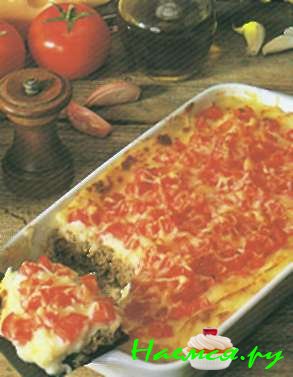 Картофельная запеканка с мясом