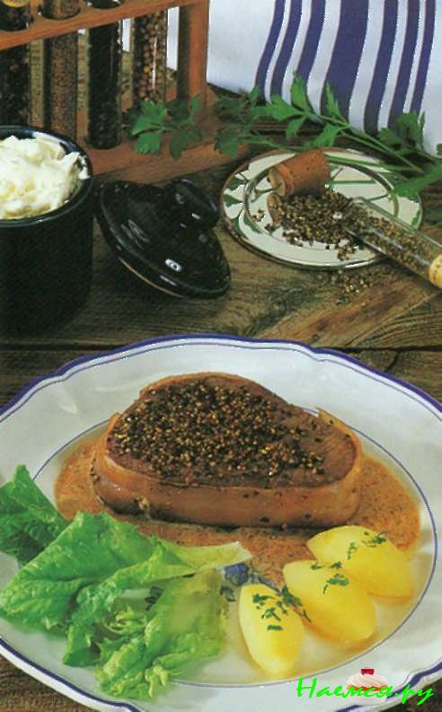 Бифштексы с перцем