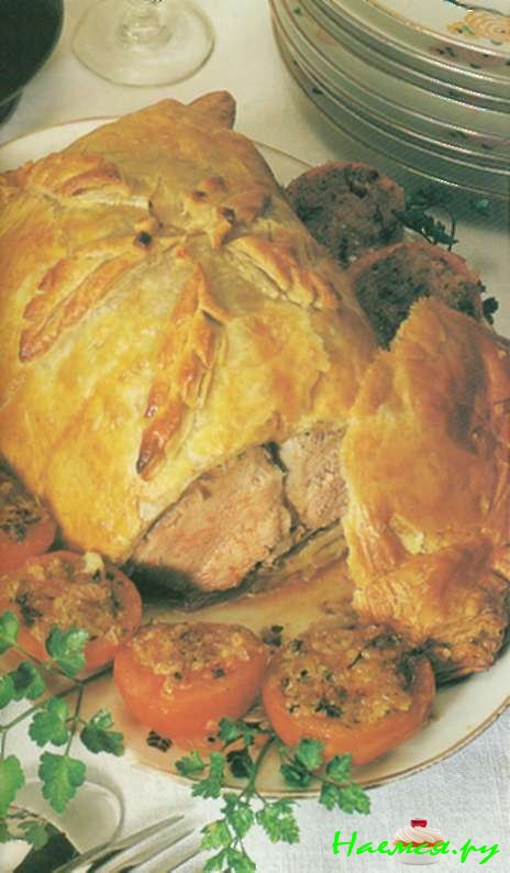 Жаркое из телятины «под корочкой»