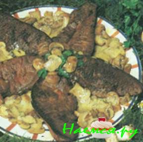 Эскалопы со свежими сливками