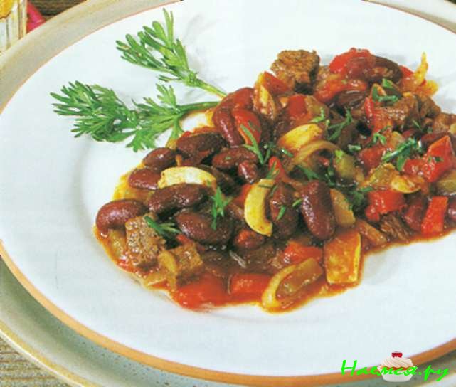 Чили кон карне (говядина с фасолью) (6 порций)