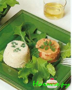 Мусс из ветчины со сливками