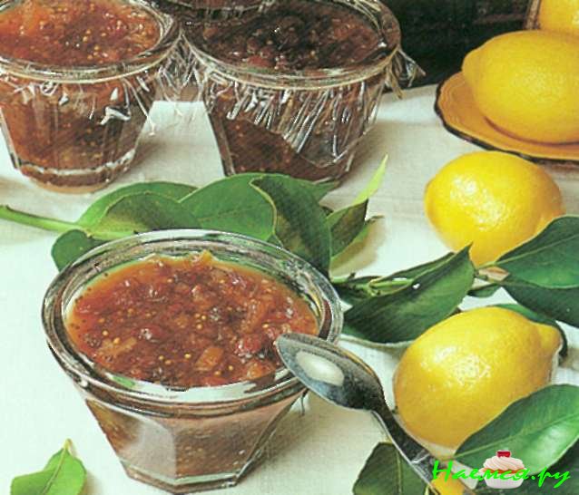 Лимонный чатни с горчичными семенами (около 1 кг)