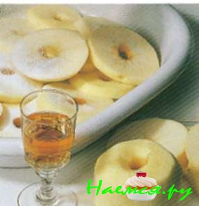 Яблочные оладьи в кальвадосе (6 порций)