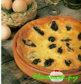 Пудинг с черносливом (6 порций)