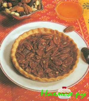 Пирог с орехами пекан