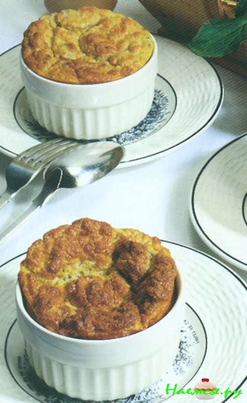 Куриное суфле из печени