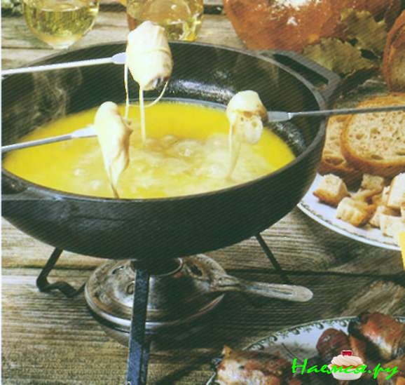 Сырное фондю (4 порции)