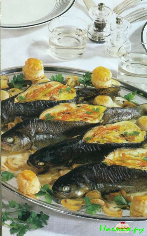 Форель по-савойски