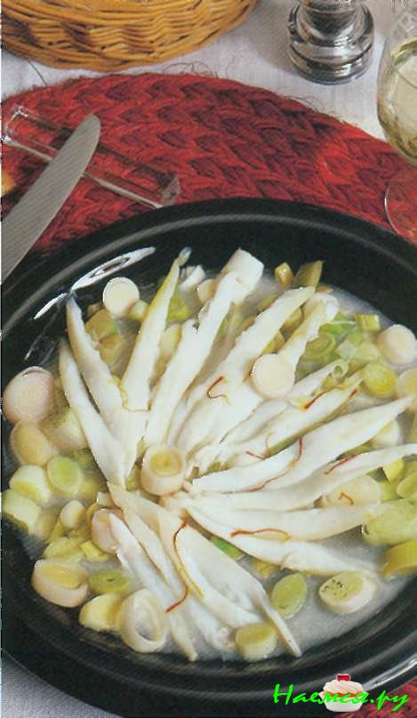 «Веер» из ската