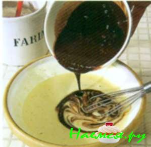 Шоколадный пирог прямоугольной формы (6 порций) 