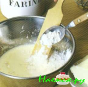 Бисквитное тесто (8 порций)