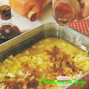 Рождественская ветчина. Рецепт шеф-повара