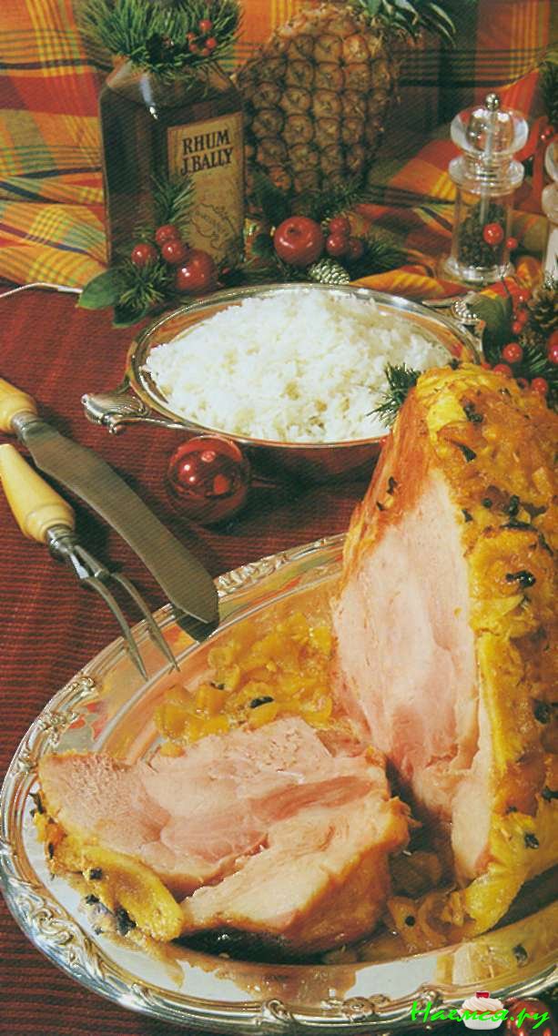 Рождественская ветчина. Рецепт шеф-повара