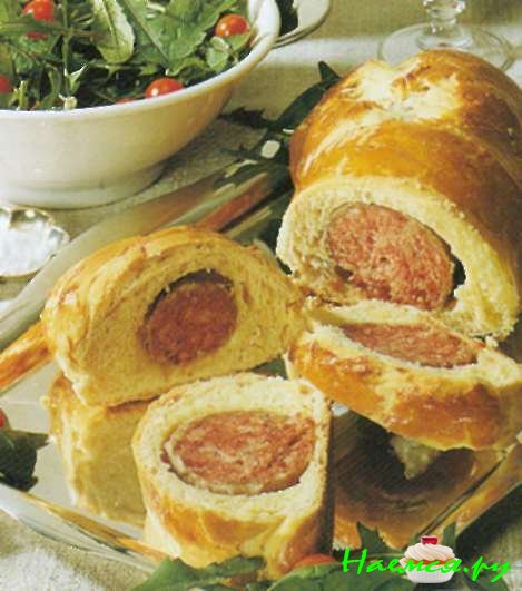 Колбаски в тесте