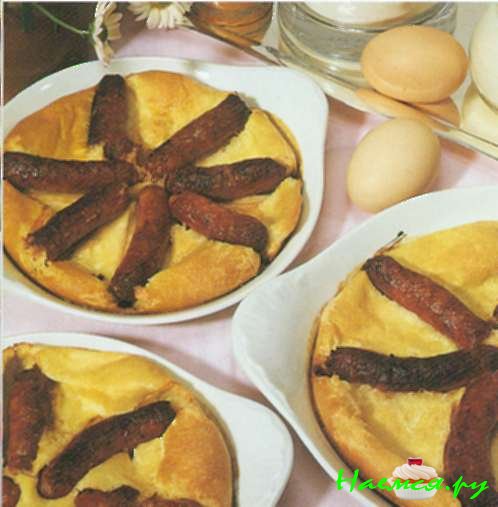 Сосиски, запеченные в тесте