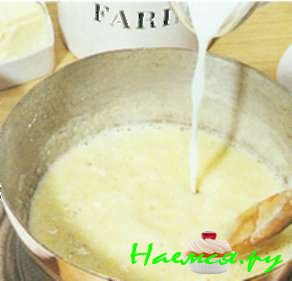 Запеканка с луком-пореем и ветчиной (4 порции)