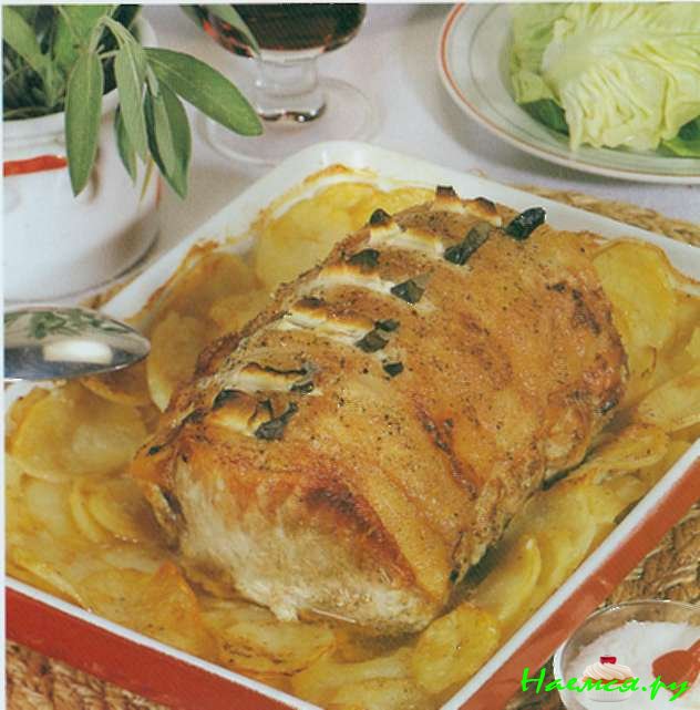 Свиное филе по-пекарски (6 порций)