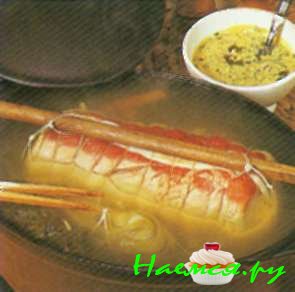 Говядина с крупнозернистой солью (6-8 порций)