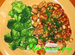 Свинина с арахисом