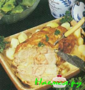 Жареная телятина