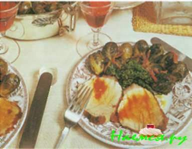 Жареная телятина