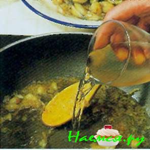 Суп с мясом лягушки (6-8 порций)